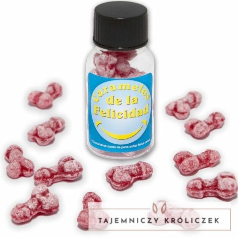 Diablo Picante Słoik 12 cukierkow owocowych truskawkowo-wiśniowych DIABLO