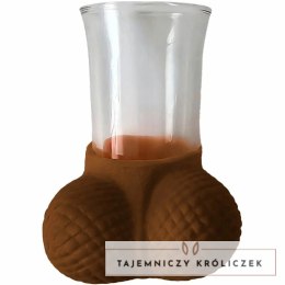 Diablo Picante kieliszek szklany z dekoracją Mulato, 50 ml DIABLO