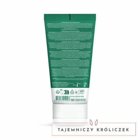EasyGlide Bio - Naturalny lubrykant na bazie wody 100 ml Bezzapachowy EasyGlide