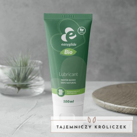 EasyGlide Bio - Naturalny lubrykant na bazie wody 100 ml Bezzapachowy EasyGlide