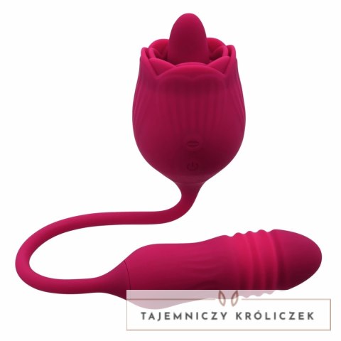 Evolved Wild Rose Red - wielofunkcyjny masażer z systemem podwojnej wibracji Evolved