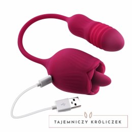 Evolved Wild Rose Red - wielofunkcyjny masażer z systemem podwojnej wibracji Evolved