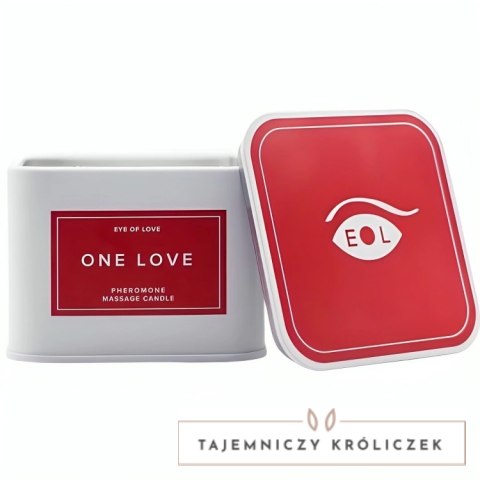 Eye of Love One Love świeca do masażu z feromonami 150 ml EYE OF LOVE
