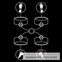 Fetish Submissive - Zestaw mankietow neoprenowych na ręce i kostki FETISH SUBMISSIVE