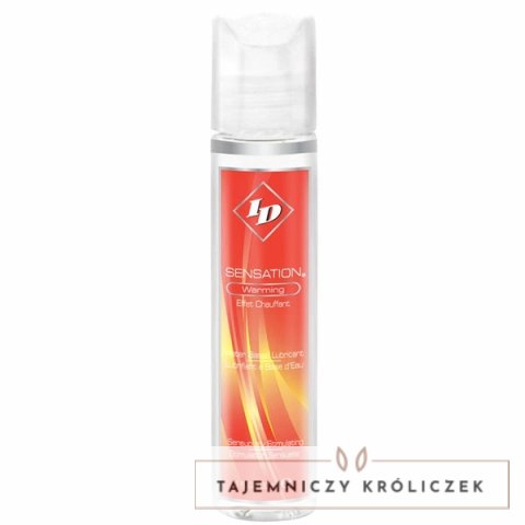 ID Sensation Wodny Żel Rozgrzewający 30 ml - Bezpieczny z Akcesoriami ID Lubricants