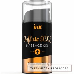 INTT Inflate XXL żel intymny dla mężczyzn, cynamonowy, 15 ml, pompka INTT