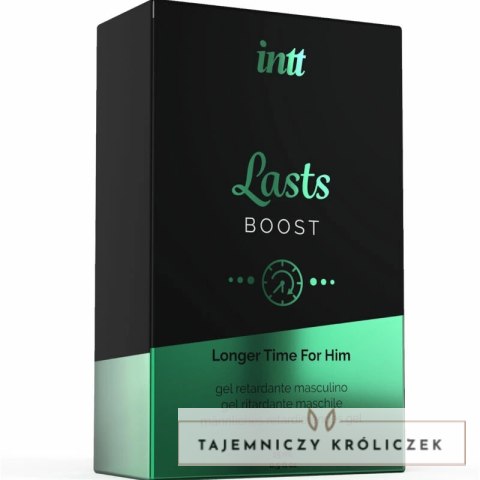 INTT Lasts żel opoźniający dla mężczyzn z goździkiem i miętą 15ml INTT