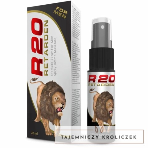 Intimateline R20 Spray chłodzący opoźniający efekt z aloesem 20 ml INTIMATELINE