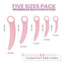 Intimichic Zestaw 5 Anatomicznych Rozpieraczy Silikonowych - Medyczny Silikon INTIMICHIC