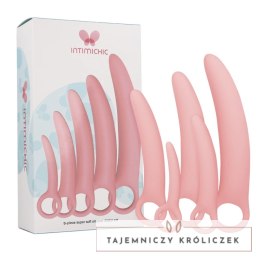 Intimichic Zestaw 5 Anatomicznych Rozpieraczy Silikonowych - Medyczny Silikon INTIMICHIC