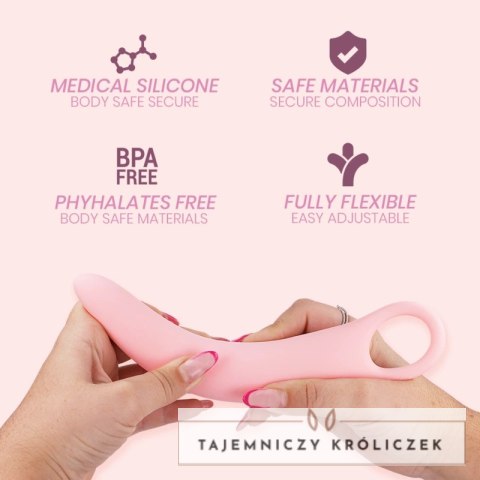 Intimichic Zestaw 5 Anatomicznych Rozpieraczy Silikonowych - Medyczny Silikon INTIMICHIC