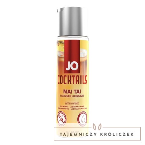 JO H2O Cocktails Mai Tai wodny lubrykant smakowy 60 ml System JO