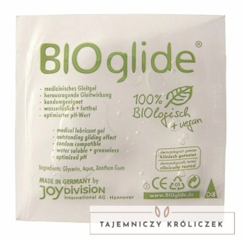 Joydivision BIOglide Naturalny Żel Nawilżający Jednorazowy 3 ml JOYDIVISION