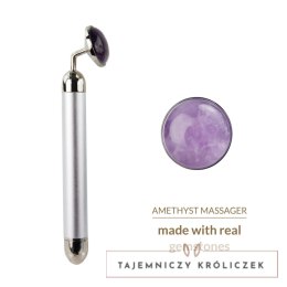 La Gemmes Amethyst - Masażer Precyzyjny z Kamieniem Szlachetnym 15 cm La Gemmes