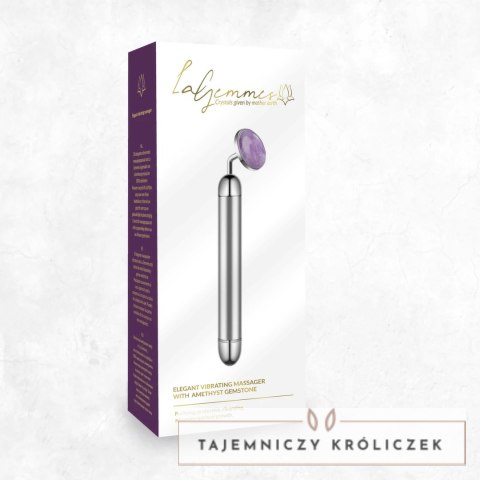 La Gemmes Amethyst - Masażer Precyzyjny z Kamieniem Szlachetnym 15 cm La Gemmes