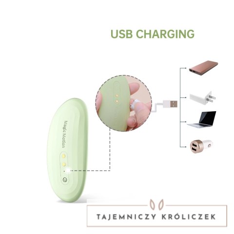 Magic Motion Nyx Smart Zielony - Model Intymny z Aplikacją i Alarmem Magic Motion