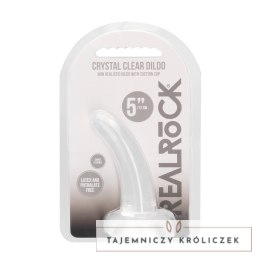 RealRock Crystal Clear model zakrzywiony 11,5 cm z przyssawką RealRock by Shots