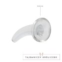 RealRock Crystal Clear model zakrzywiony 11,5 cm z przyssawką RealRock by Shots