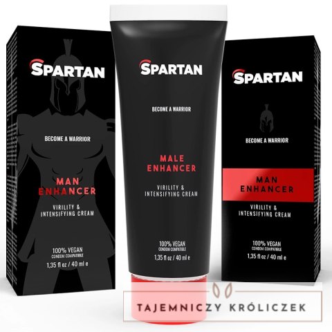 SPARTAN żel wzmacniający dla mężczyzn 100% wegański 40 ml SPARTAN