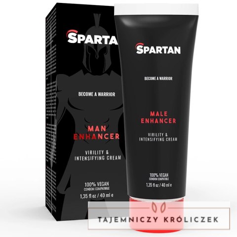 SPARTAN żel wzmacniający dla mężczyzn 100% wegański 40 ml SPARTAN