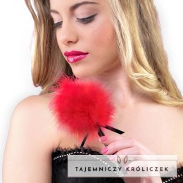 Secret Play Marabou - akcesorium z pior w kolorze czerwonym SECRETPLAY