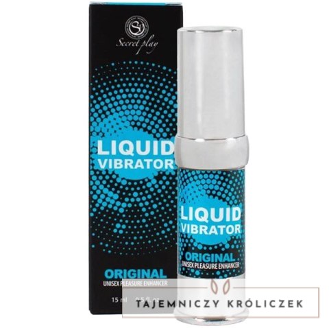 Secret Play Wibrator w Płynie Unisex Żel Intymny 15 ml Airless Vegan SECRETPLAY