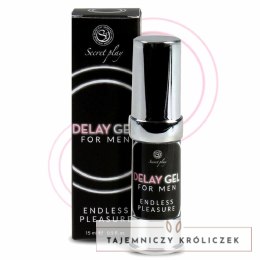 Secret Play Żel opoźniający dla mężczyzn Mięta 15 ml Airless Vegan SECRETPLAY
