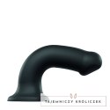 Strap-On-Me Bendable Dual Density Czarny M silikonowy model intymny Strap-On-Me