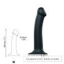 Strap-On-Me Bendable Dual Density Czarny M silikonowy model intymny Strap-On-Me