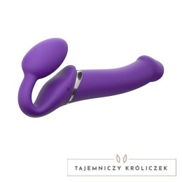 Strap-On-Me Model M Violet - Bezpaskowa maszyna intymna, 3 silniki, pilot Strap-On-Me