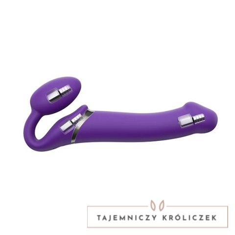 Strap-On-Me Model M Violet - Bezpaskowa maszyna intymna, 3 silniki, pilot Strap-On-Me