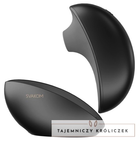Svakom Pulse Galaxy Black - stymulator falowy z projektorem gwiazd SVAKOM