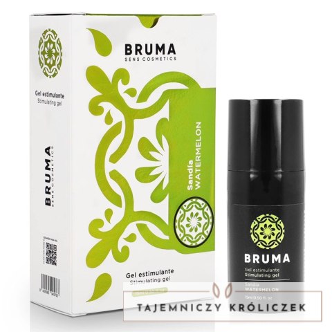 BRUMA Balsam wzmacniający o smaku arbuza 15 ml - Ultraślizgowa formuła BRUMA