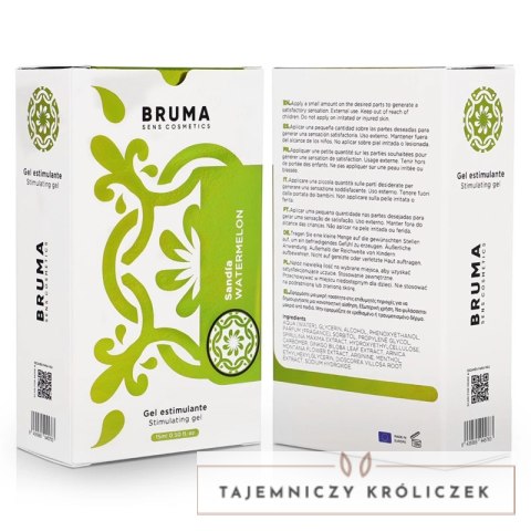 BRUMA Balsam wzmacniający o smaku arbuza 15 ml - Ultraślizgowa formuła BRUMA
