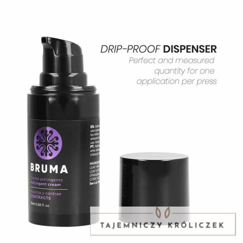 BRUMA Krem Ściągający Ultra Śliski 15 ml - Precyzyjny Aplikator BRUMA