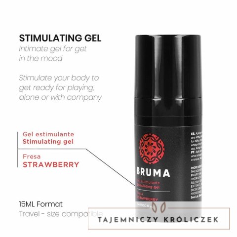 BRUMA Żel intymny o smaku truskawkowym 15 ml - balsam wzmacniający BRUMA