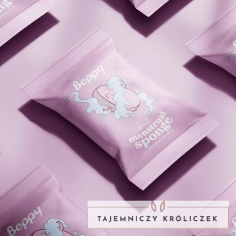 Beppy Soft Comfort - anatomiczne tampony mokre 30 sztuk, lawendowy zapach BEPPY