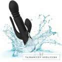 CalExotics Euphoria Triple Action Black - masażer wielofunkcyjny, silikonowy CALEXOTICS