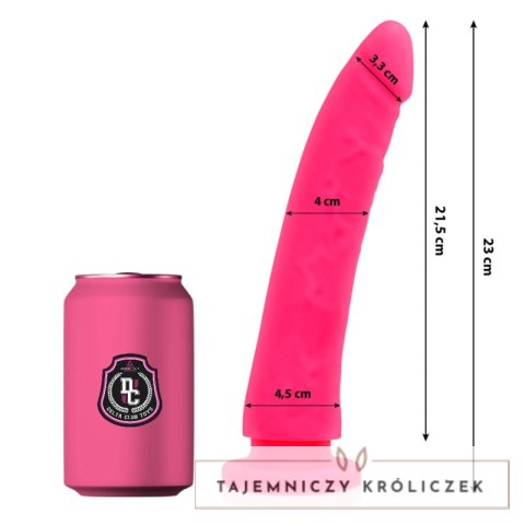 Delta Club Silikonowy Model Medyczny 23 cm x 4,5 cm Rożowy DELTACLUB