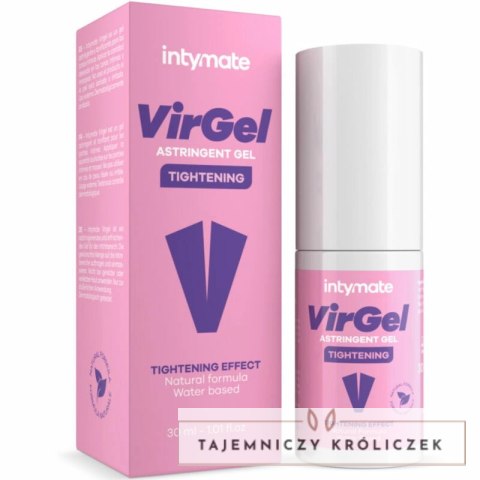 Intymate Virgel żel na bazie wody 30 ml - ujędrniający, pielęgnacyjny INTIMATELINE