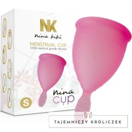 Nina Kiki Kubeczek Menstruacyjny S Rożowy Medyczny Silikon NINA KIKI