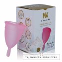 Nina Kiki kubeczek menstruacyjny L rożowy silikon medyczny NINA KIKI