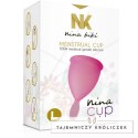Nina Kiki kubeczek menstruacyjny L rożowy silikon medyczny NINA KIKI
