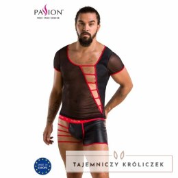 Passion 055 Komplet Czarny L/XL - Nowoczesny Design, Certyfikat Oeko-Tex Passion