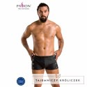 Passion David Black S/M - krotkie szorty, czarne, nowoczesny design Passion
