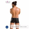 Passion David Black S/M - krotkie szorty, czarne, nowoczesny design Passion