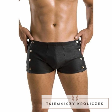 Passion David Black S/M - krotkie szorty, czarne, nowoczesny design Passion