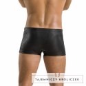 Passion David Black S/M - krotkie szorty, czarne, nowoczesny design Passion