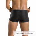 Passion Patrick 050 Szorty męskie czarne L/XL z certyfikatem Oeko-Tex Passion