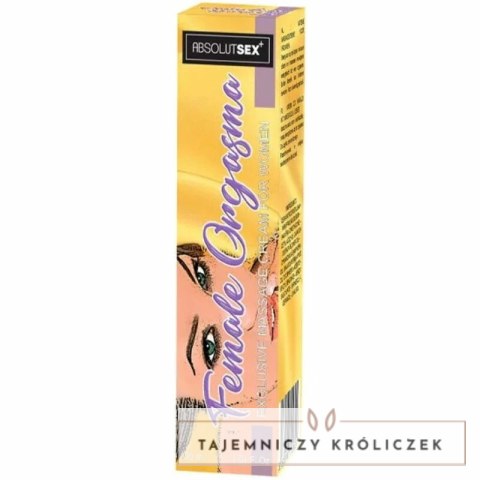 RUF Female Orgasma krem do masażu intymnego z kamforą i witaminą E 30ml RUF